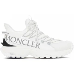 Moncler - White Sneakers Trailgrip Lite 2 - Moncler Exclusive Luxury Collection - Avvenice