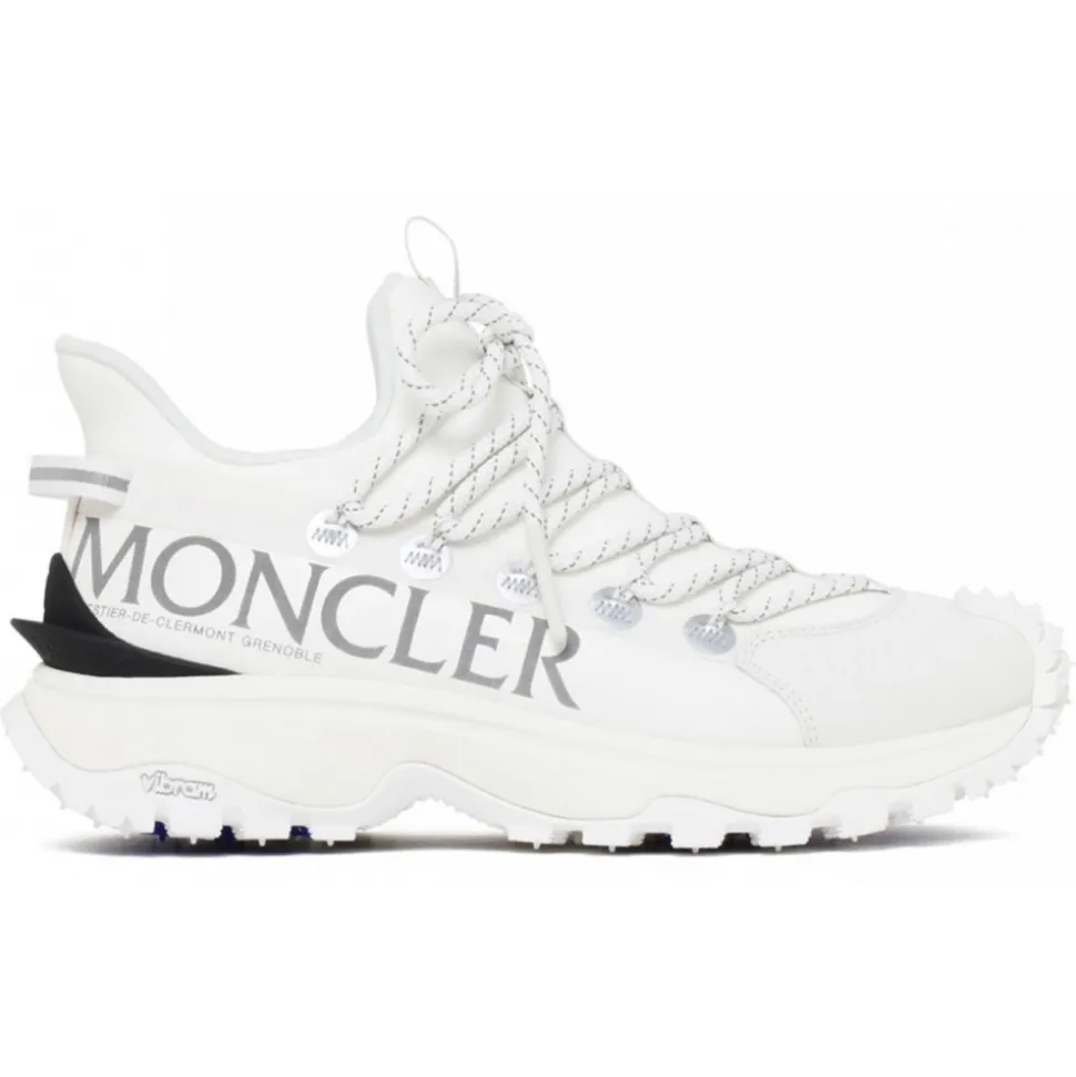 Moncler - White Sneakers Trailgrip Lite 2 - Moncler Exclusive Luxury Collection - Avvenice