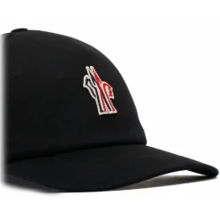 Moncler Grenoble - Black Baseball Cap - Moncler Grenoble Exclusive Luxury Collection - Avvenice