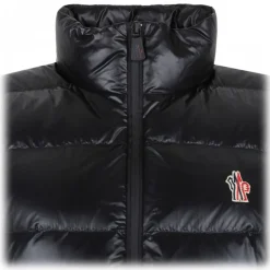 Moncler Grenoble - Black Logo Patch Gilet - Moncler Grenoble Exclusive Luxury Collection - Avvenice