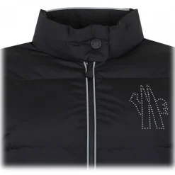 Moncler Grenoble - Black Zip Up Cardigan - Moncler Grenoble Exclusive Luxury Collection - Avvenice