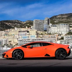 Monte Carlo Travel 1985 - Lamborghini Huracan Evo LP 640-4 - Supercar - Monte-Carlo - Cannes - Exclusive Luxury - Avvenice