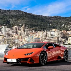 Monte Carlo Travel 1985 - Lamborghini Huracan Evo LP 640-4 - Supercar - Monte-Carlo - Cannes - Exclusive Luxury - Avvenice