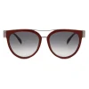 Moschino - Bijou Chain Acetate Sunglasses - Red - Moschino Eyewear - Avvenice