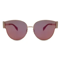 Moschino - Bijou Chain Metal Sunglasses - Gold - Moschino Eyewear - Avvenice