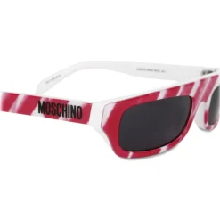Moschino - Brushstroke Sunglasses - Fuchsia - Moschino Eyewear - Avvenice