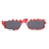 Moschino - Brushstroke Sunglasses - Red - Moschino Eyewear - Avvenice