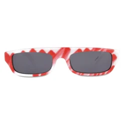 Moschino - Brushstroke Sunglasses - Red - Moschino Eyewear - Avvenice