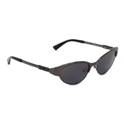 Moschino - Cat-Eye Metal Sunglasses - Black - Moschino Eyewear - Avvenice
