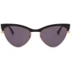 Moschino - Cat-Eye Sunglasses - Black - Moschino Eyewear - Avvenice