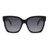 Moschino - Metal Studs Acetate Sunglasses - Black - Moschino Eyewear - Avvenice
