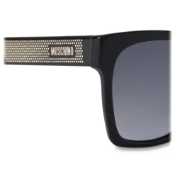 Moschino - Metal Studs Acetate Sunglasses - Black - Moschino Eyewear - Avvenice