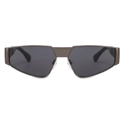 Moschino - Metal Sunglasses - Dark Grey - Moschino Eyewear - Avvenice