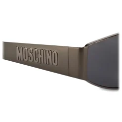 Moschino - Metal Sunglasses - Dark Grey - Moschino Eyewear - Avvenice
