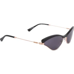 Moschino - Sporty Cat-Eye Sunglasses - Black - Moschino Eyewear - Avvenice