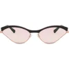 Moschino - Sporty Cat-Eye Sunglasses - Pink - Moschino Eyewear - Avvenice