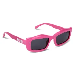 Moschino - Sunglasses with Micro Studs Detail - Fuchsia - Moschino Eyewear - Avvenice