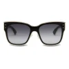 Moschino - Sunglasses with Gold Profiles - Black - Moschino Eyewear - Avvenice