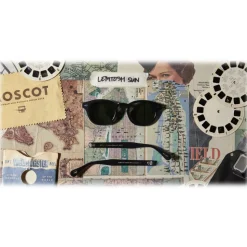 Moscot - Lemtosh Sun - Black - Sunglasses - Moscot Originals - Moscot Eyewear - Avvenice