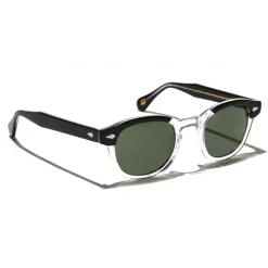 Moscot - Lemtosh Sun - Black Crystal - Sunglasses - Moscot Originals - Moscot Eyewear - Avvenice
