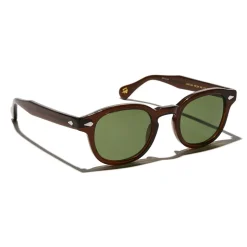 Moscot - Lemtosh Sun - Brown - Sunglasses - Moscot Originals - Moscot Eyewear - Avvenice
