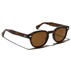 Moscot - Lemtosh Sun - Tortoise with Cosmitan Brown Lens - Sunglasses - Moscot Originals - Moscot Eyewear - Avvenice