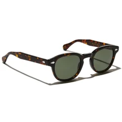 Moscot - Lemtosh Sun - Tortoise with G-15 Lens - Sunglasses - Moscot Originals - Moscot Eyewear - Avvenice