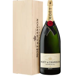 Moët & Chandon Champagne - Moët Impérial - Brut - Salmanazar - Wood Box - Pinot Noir - Luxury Limited Edition - 9 l - Avvenice