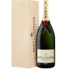 Moët & Chandon Champagne - Moët Impérial - Brut - Mathusalem - Wood Box - Pinot Noir - Luxury Limited Edition - 6 l - Avvenice
