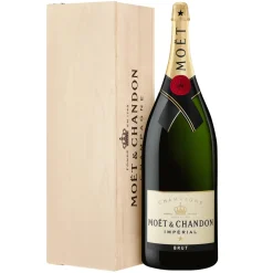 Moët & Chandon Champagne - Moët Impérial - Brut - Balthazar - Wood Box - Pinot Noir - Luxury Limited Edition - 12 l - Avvenice