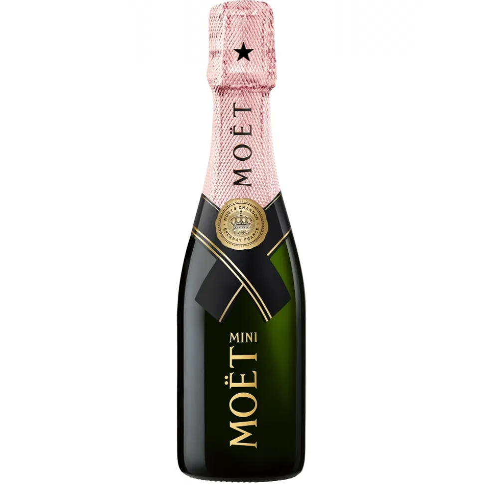Moët & Chandon Champagne - Rosé Impérial - Mini - Pinot Noir - Luxury Limited Edition - 200 ml - Avvenice