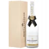 Moët & Chandon Champagne - Ice Impérial - Jéroboam - Wood Box - Pinot Noir - Luxury Limited Edition - 3 l - Avvenice
