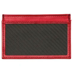 MV Augusta - TecknoMonster - TecknoMonster Carbon Card Holder Red - Wallet - Aeronautical Carbon Wallet Suitcase - Avvenice
