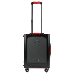 MV Augusta - TecknoMonster - TecknoMonster Titanium Suitcase With Flap - Trolley - Aeronautical Carbon Trolley Suitcase - Avvenice