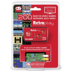 My Arcade - DGUN-2579 - RetroPlay Controller Gaming System With 200 Games - Collectible Portable Gaming Device - Retro Gaming - Avvenice