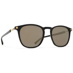 Mykita - Aluki - Lite - Black Gold Grey - Acetate Collection - Sunglasses - Mykita Eyewear - Avvenice