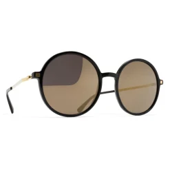 Mykita - Anana - Lite - Black Gold Grey - Acetate Collection - Sunglasses - Mykita Eyewear - Avvenice