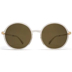 Mykita - Anana - Lite - Champagne Gold Brown - Acetate Collection - Sunglasses - Mykita Eyewear - Avvenice