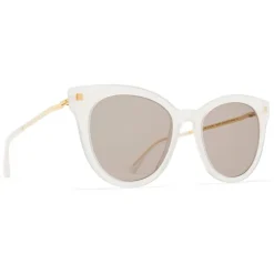 Mykita - Anik - Lite - Lemon Sorbet Smoke Brown - Acetate Collection - Sunglasses - Mykita Eyewear - Avvenice