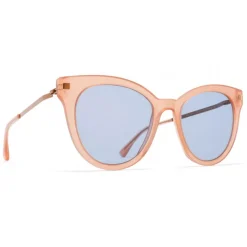 Mykita - Anik - Lite - Shiny Copper Sky Blue - Acetate Collection - Sunglasses - Mykita Eyewear - Avvenice