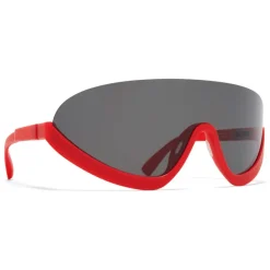 Mykita - Blaze - Mykita & Bernhard Willhelm - Red Dark Grey - Mylon Collection - Sunglasses - Mykita Eyewear - Avvenice
