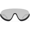 Mykita - Blaze - Mykita & Bernhard Willhelm - Black Silver - Mylon Collection - Sunglasses - Mykita Eyewear - Avvenice