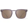 Mykita - Borga - Lite - Smoke Matte Silver Brown - Acetate Collection - Sunglasses - Mykita Eyewear - Avvenice