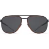 Mykita - Caleb - NO1 - Indigo Orange Grey - Metal Collection - Sunglasses - Mykita Eyewear - Avvenice