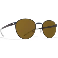 Mykita - Carlo - NO1 - Blue Grey Brown - Metal Collection - Sunglasses - Mykita Eyewear - Avvenice
