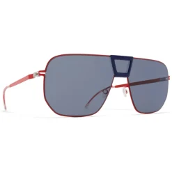 Mykita - Cayenne - Mykita Mylon - Red Dark Blue - Mylon Collection - Sunglasses - Mykita Eyewear - Avvenice