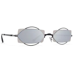 Mykita - Charlotte - Mykita & Damir Doma - Black Silver - Metal Collection - Sunglasses - Mykita Eyewear - Avvenice
