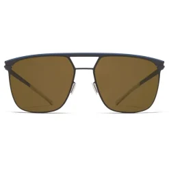 Mykita - Duran - NO1 - Blue Grey Brown - Metal Collection - Sunglasses - Mykita Eyewear - Avvenice