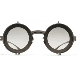 Mykita - Fedor - Mykita & Damir Doma - Shiny Graphite Grey - Metal Collection - Sunglasses - Mykita Eyewear - Avvenice