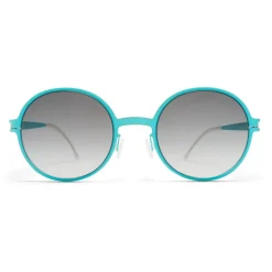 Mykita - Flamingo - Mykita First - Turquoise Black - Metal Collection - Sunglasses - Mykita Eyewear - Avvenice